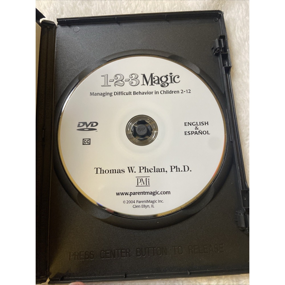 1-2-3 Magic Dvd 2005 Managing Difficult Behavior‎ in Children Aged 2-12 Phelan - Picture 9 of 12